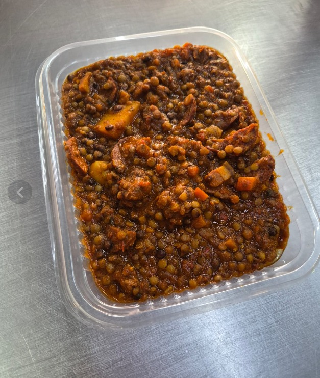 Guiso de lentejas